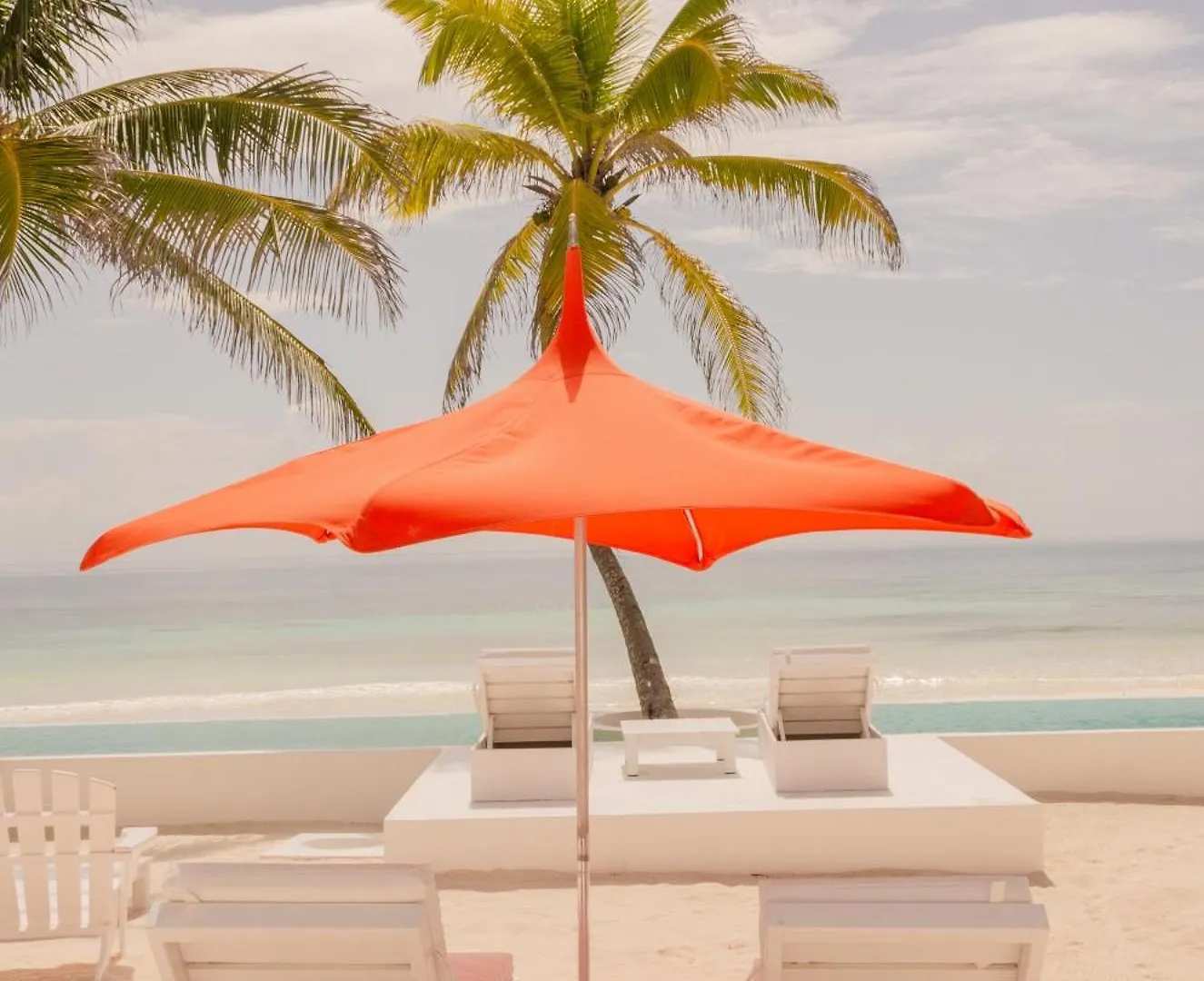 12Br Beachfront Private Villa With Infinity Pool By Solmar Rentals Tulum Mexico