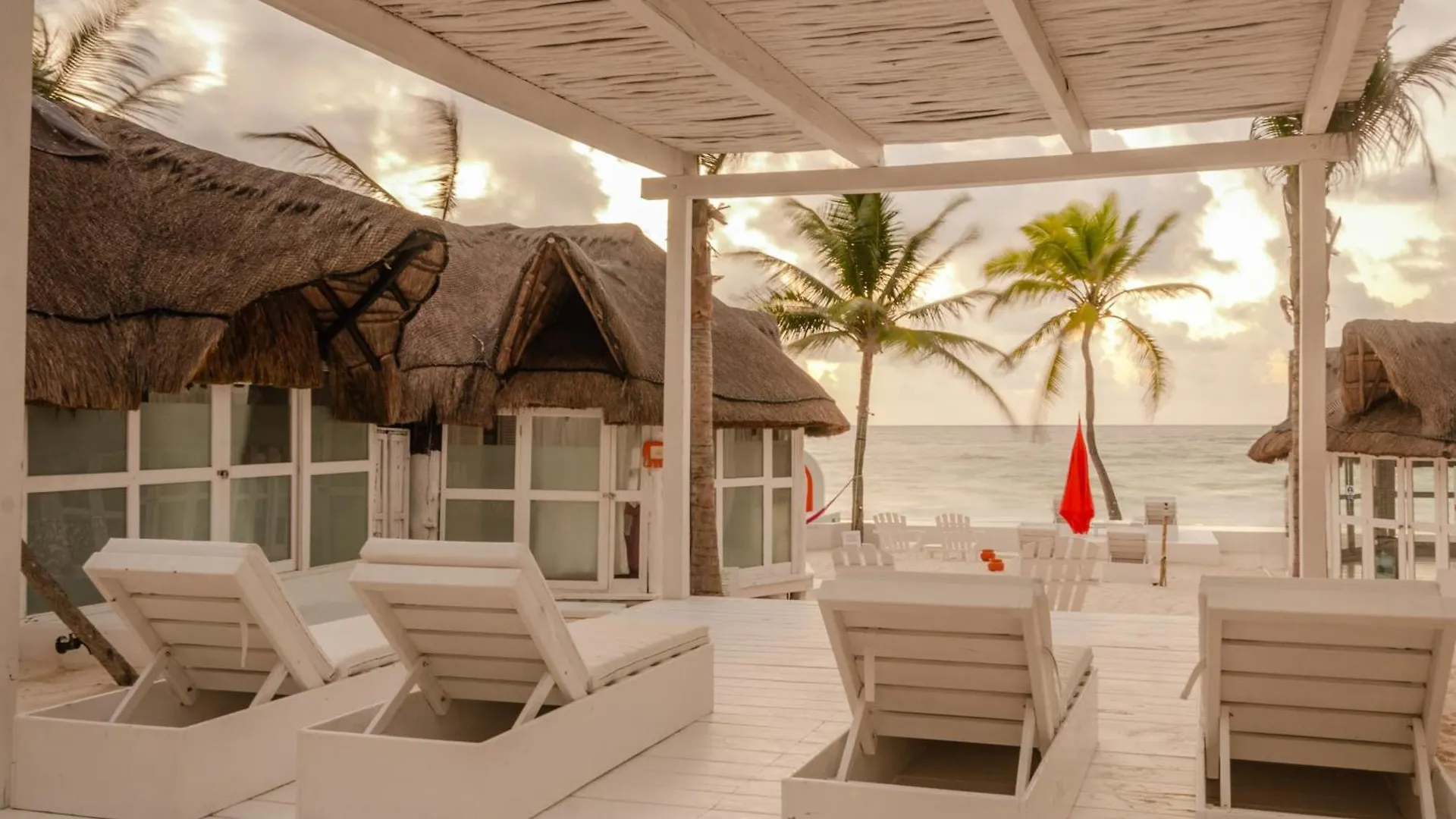 12Br Beachfront Private Villa With Infinity Pool By Solmar Rentals Tulum Mexico