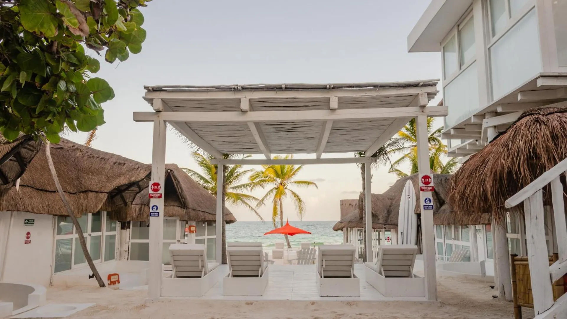 12Br Beachfront Private Villa With Infinity Pool By Solmar Rentals Tulum